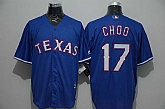 Texas Rangers #17 Shin-Soo Choo Blue New Cool Base Stitched Baseball Jersey,baseball caps,new era cap wholesale,wholesale hats